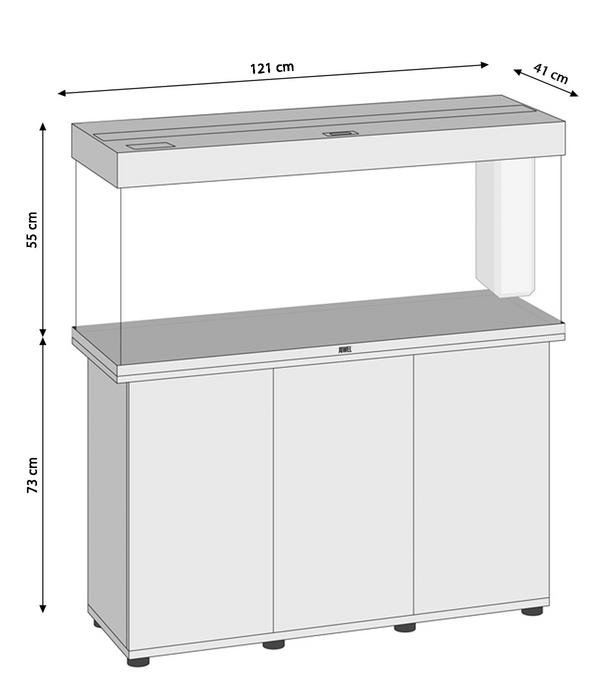 JUWEL® AQUARIUM Kombination Rio 240 LED, ca.
