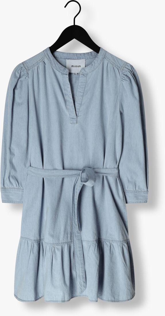 MINUS blauwe minus mini jurk mirell short dress