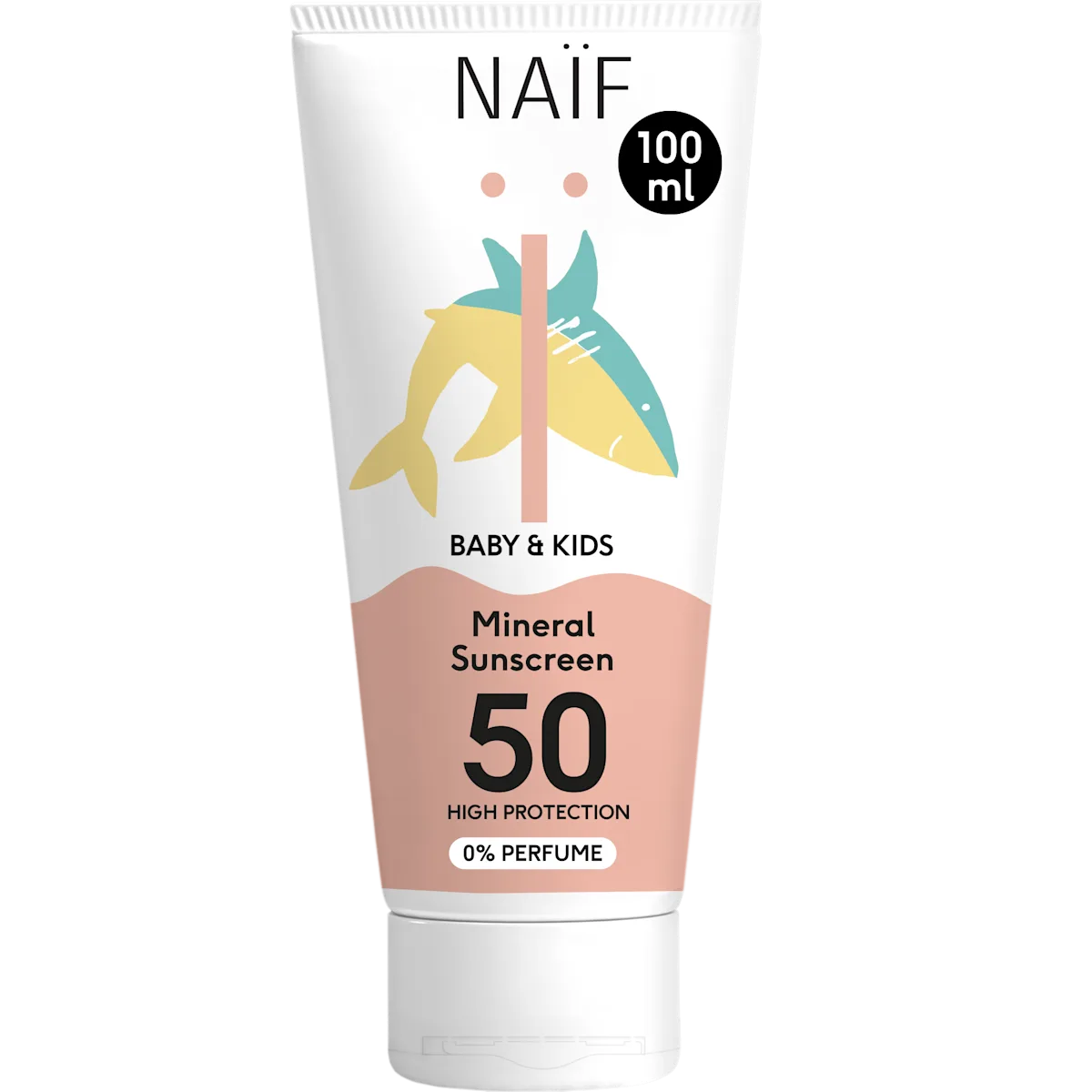 Minerale Zonnebrand- SPF 50 - Parfumvrij - 100ml