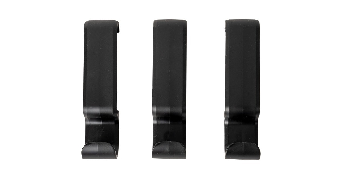 TraegerP.A.L. Pop-And-Lock Haak, 3 stuks houder  (Zwart)