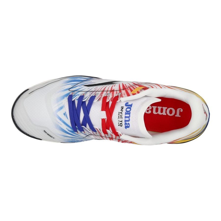 Joma Invicto IN - Blanc/Rouge