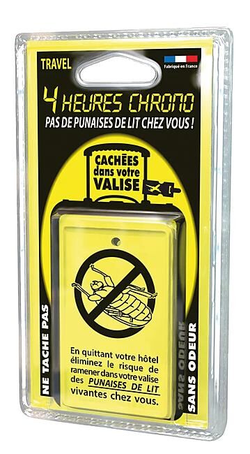 TRANQUILLEO - ANTI PUNAISES 4 HEURES CHRONO POUR VALISES