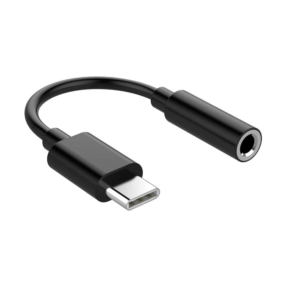 NÖRDIC USB-C til 3,5 mm lydadapter DAC USB-C hodetelefonadapter