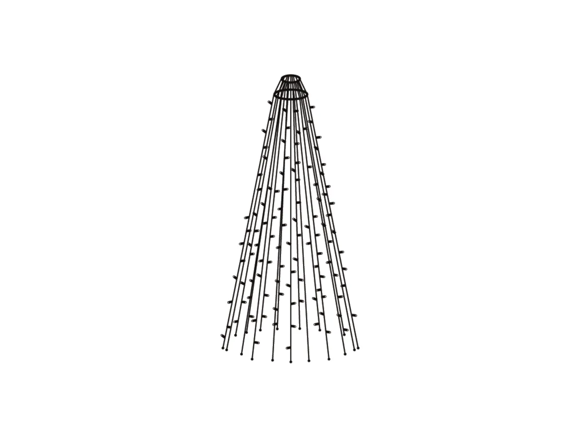 Sirius Tech-Line Flagstang - 900 LED - 7,5 meter