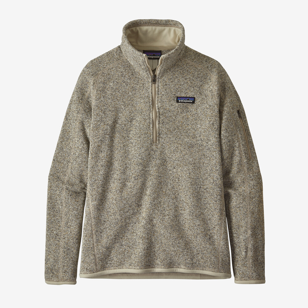 Damen-Fleecepullover „Better Sweater“ mit 1/4-Reißverschluss