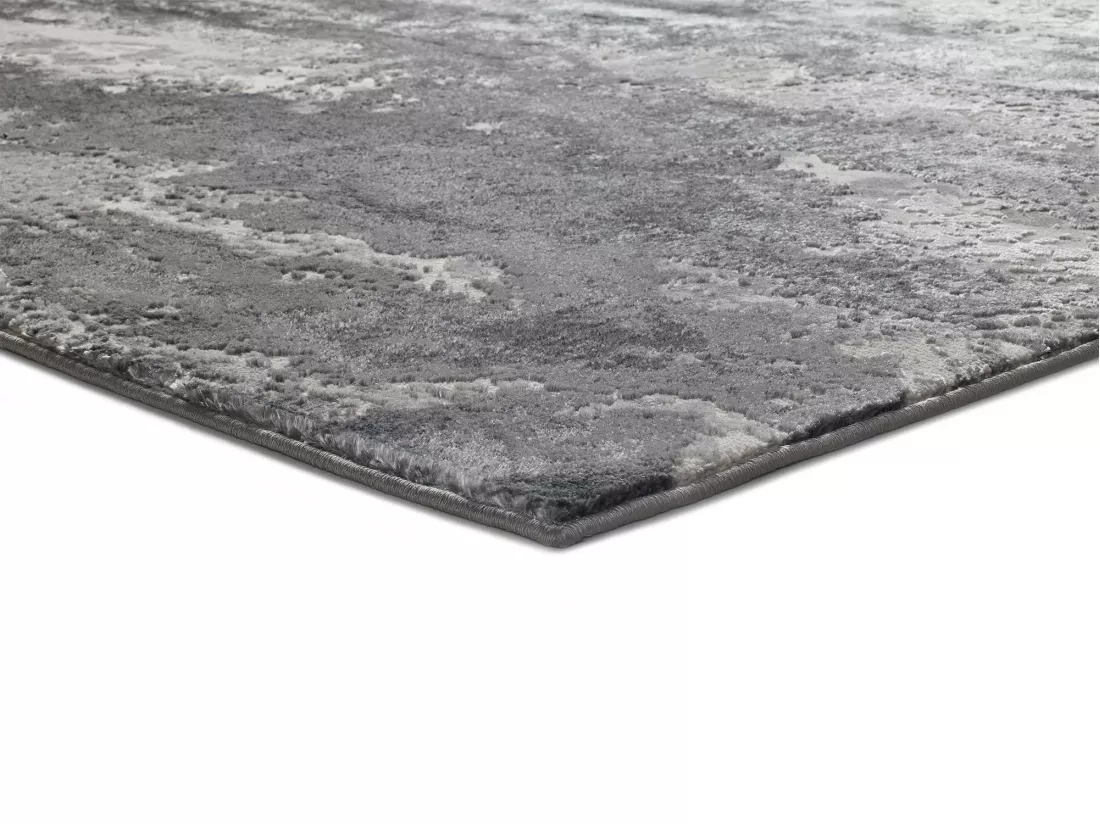 Tapis intérieur - abstrait - gris - 160 x 230 cm - AGATA