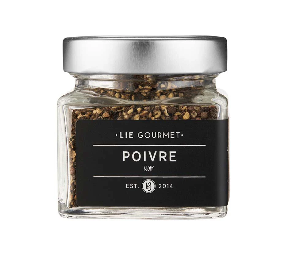 Lie Gourmet  Sort knus peber - 80 g