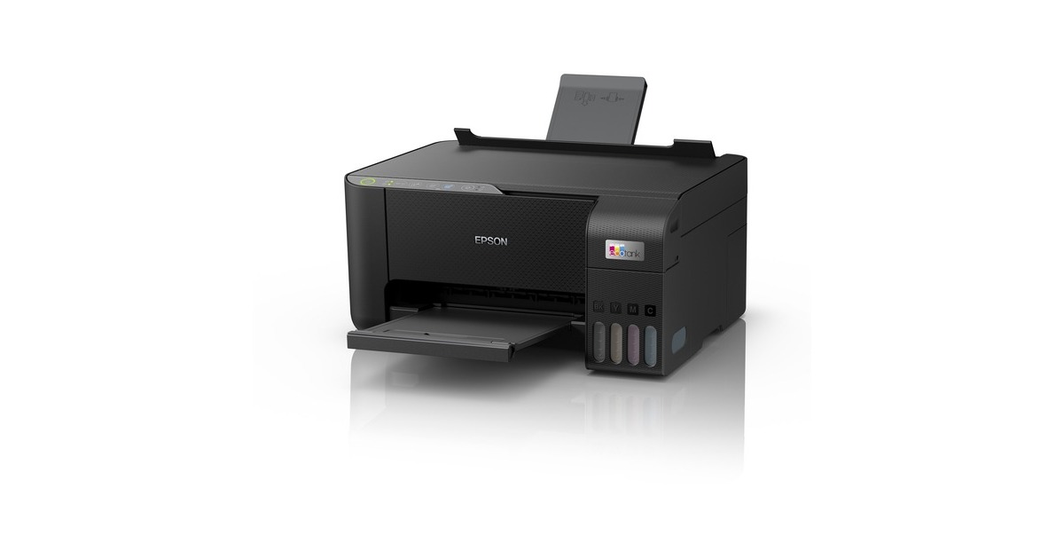 EpsonEcoTank ET-2862 A4 multifunctionele Wi-Fi-printer met inkttank all-in-one inkjetprinter  (Zwart, Scannen, Kopiëren, Wi-Fi, inclusief tot 3 jaar inkt)
