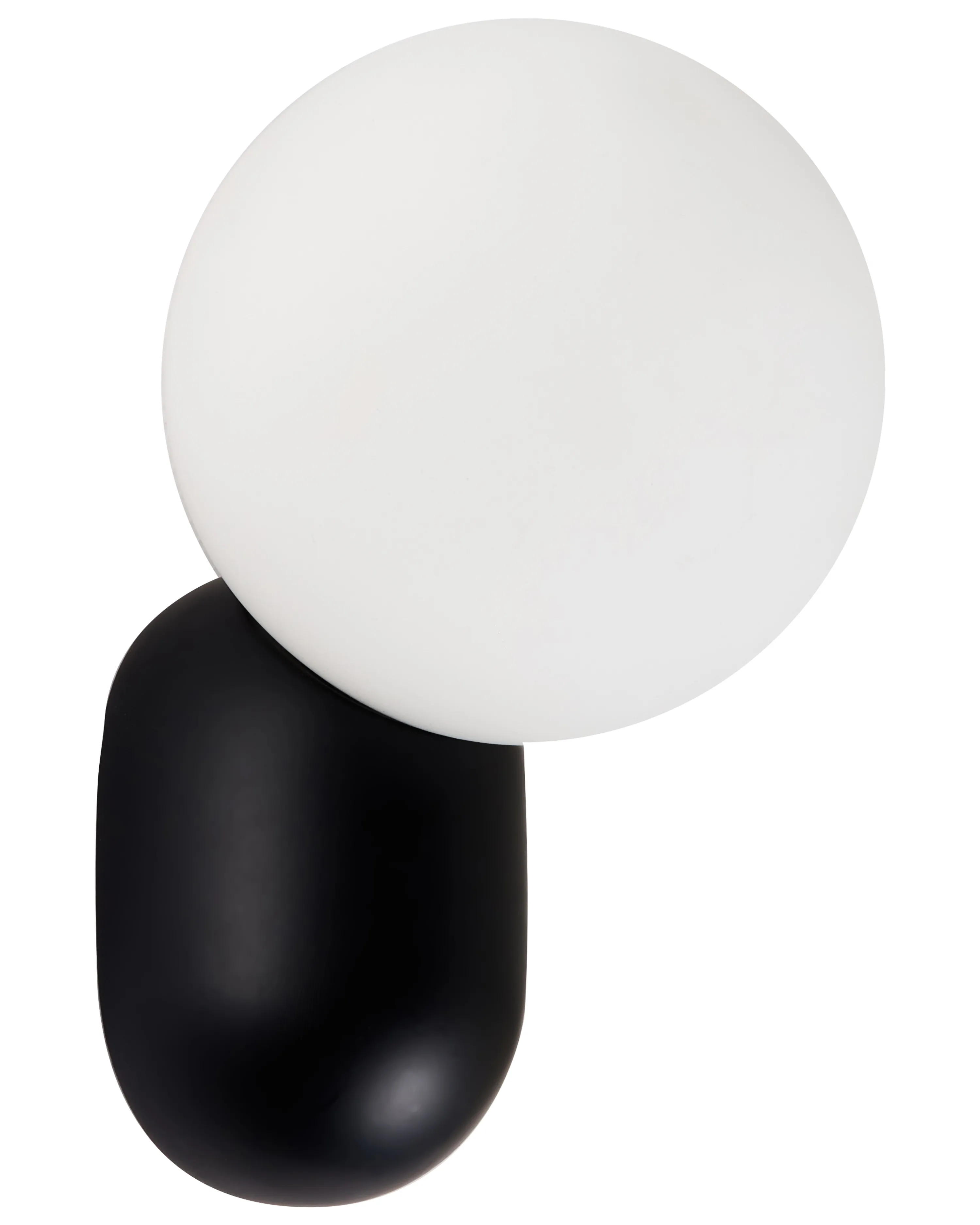 Set van 2 wandlampen HELME Zwart