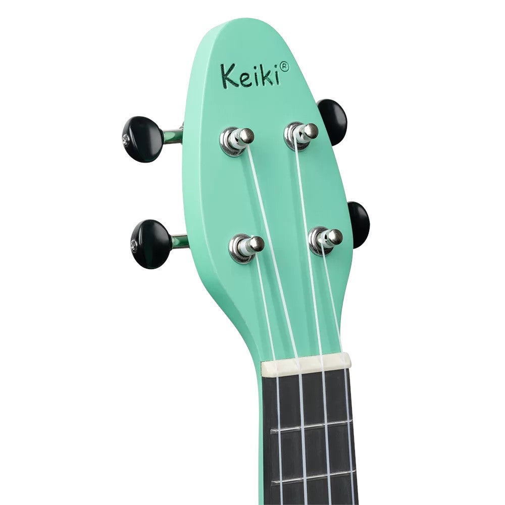 Ortega Keiki K2-CBM Soprano Size Ukulele Caribbean Mint sopraan ukelele set