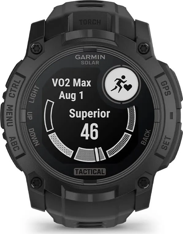 Garmin Instinct® 3 – 45 mm, Solar, Tactical Edition Black
