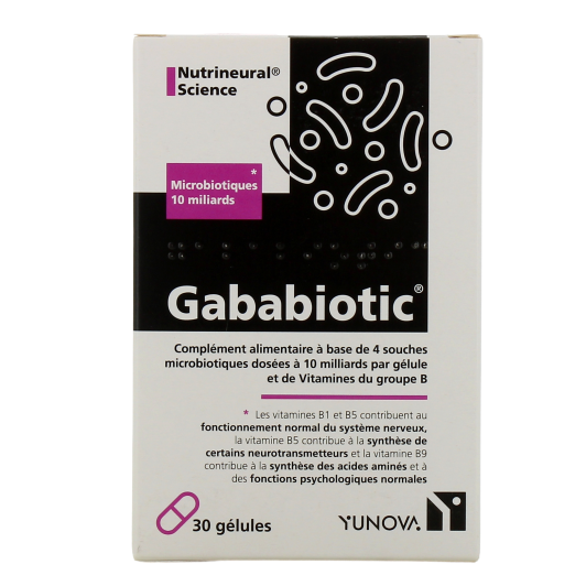 Yunova Gababiotic : probiotiques et vitamines B
