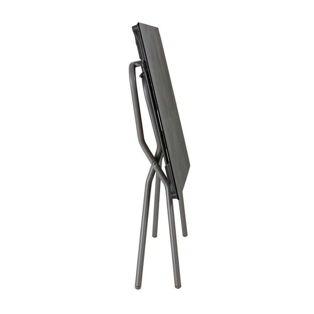 Faltbarer Tisch 110*68*73cm Anytime HPL Grau Fusain-Titane