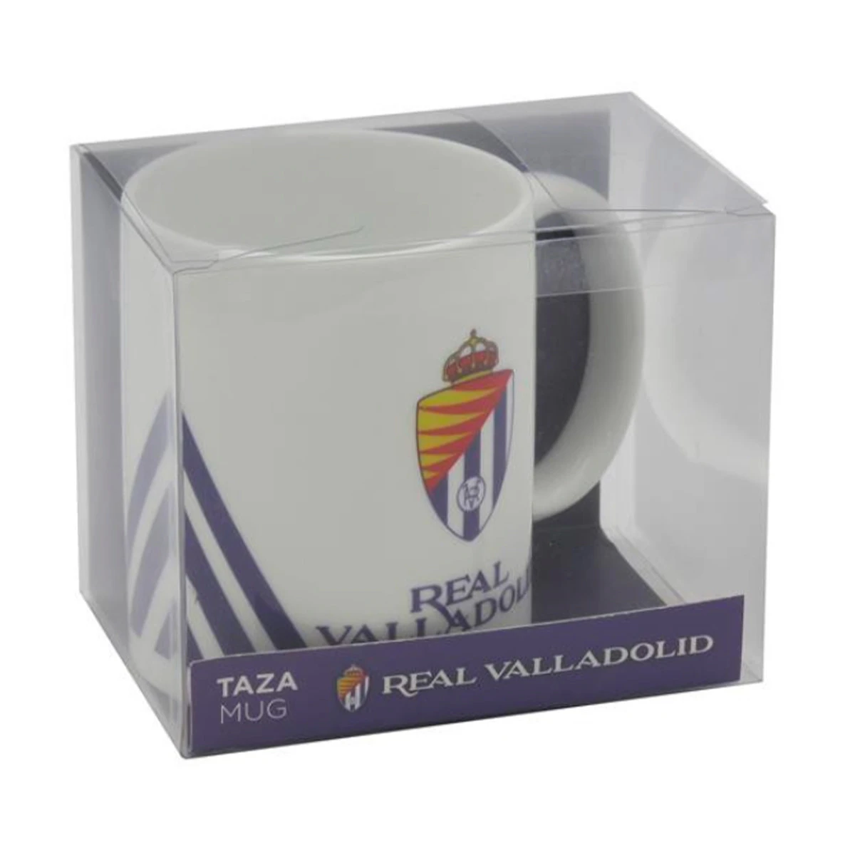Caneca Cerâmica Emblema Color Real Valladolid CF
