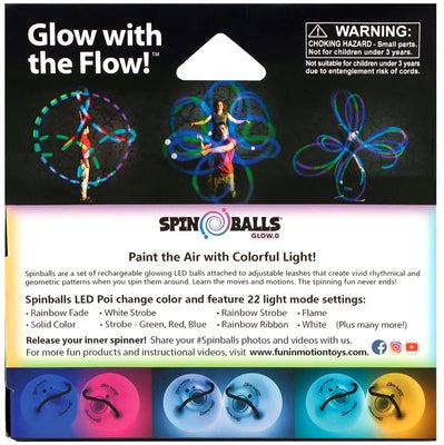 Fun In Motion Toys Spinballs Poi-baller