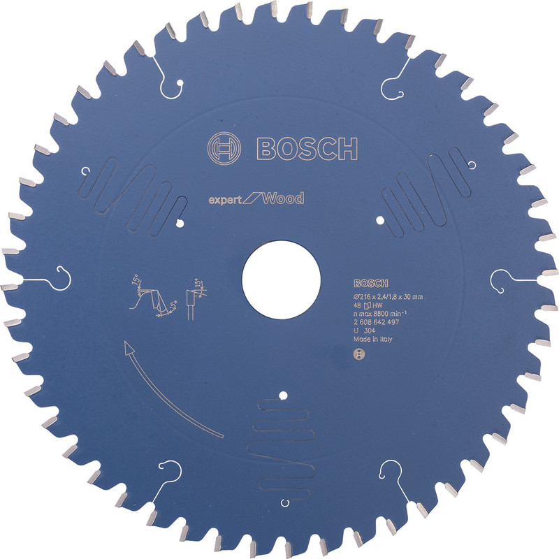 Bosch Expert For Wood cirkelzaagblad 216x30x2,4mm 48T
