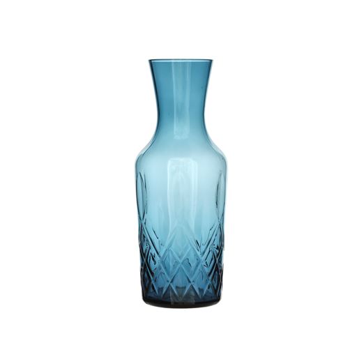 Lyngby Glas Sorrento Vandkaraffel, BLue, 1 L