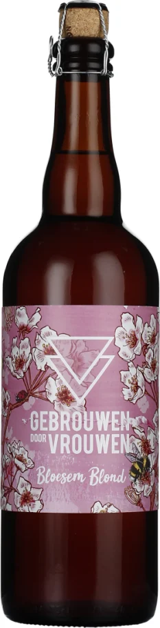 GEBROUWEN DOOR VROUWEN BLOESEM BLOND 75CL