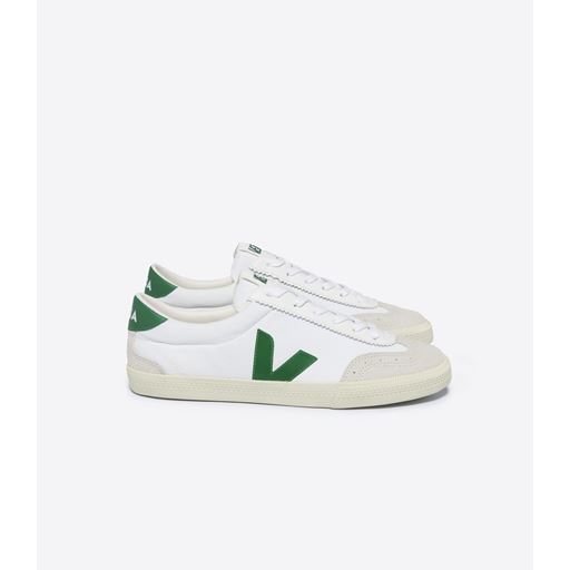 Veja Volley Sneakers, White-Emeraude, 37