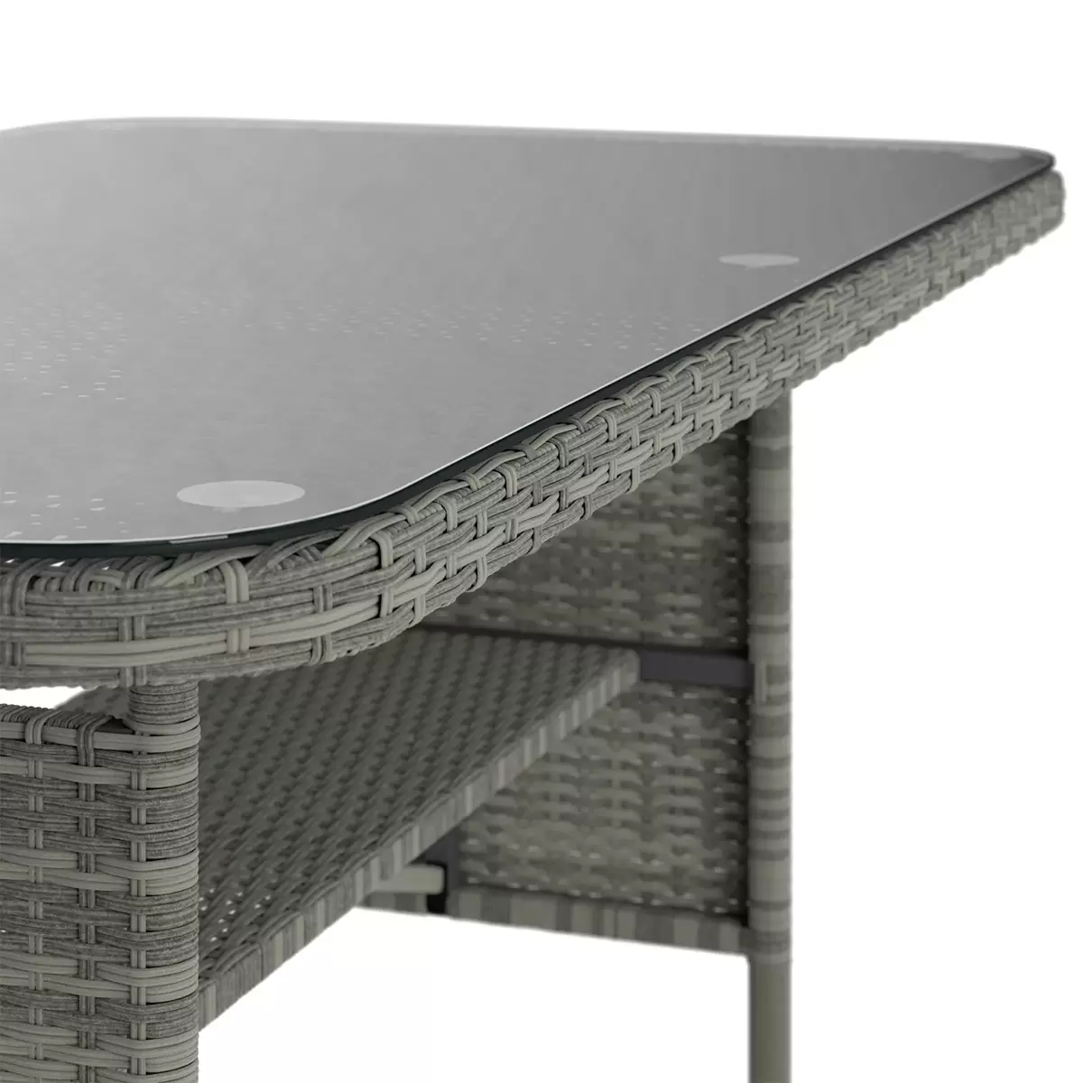 Beldano Loungegarnitur Verona 4-teilig Grau