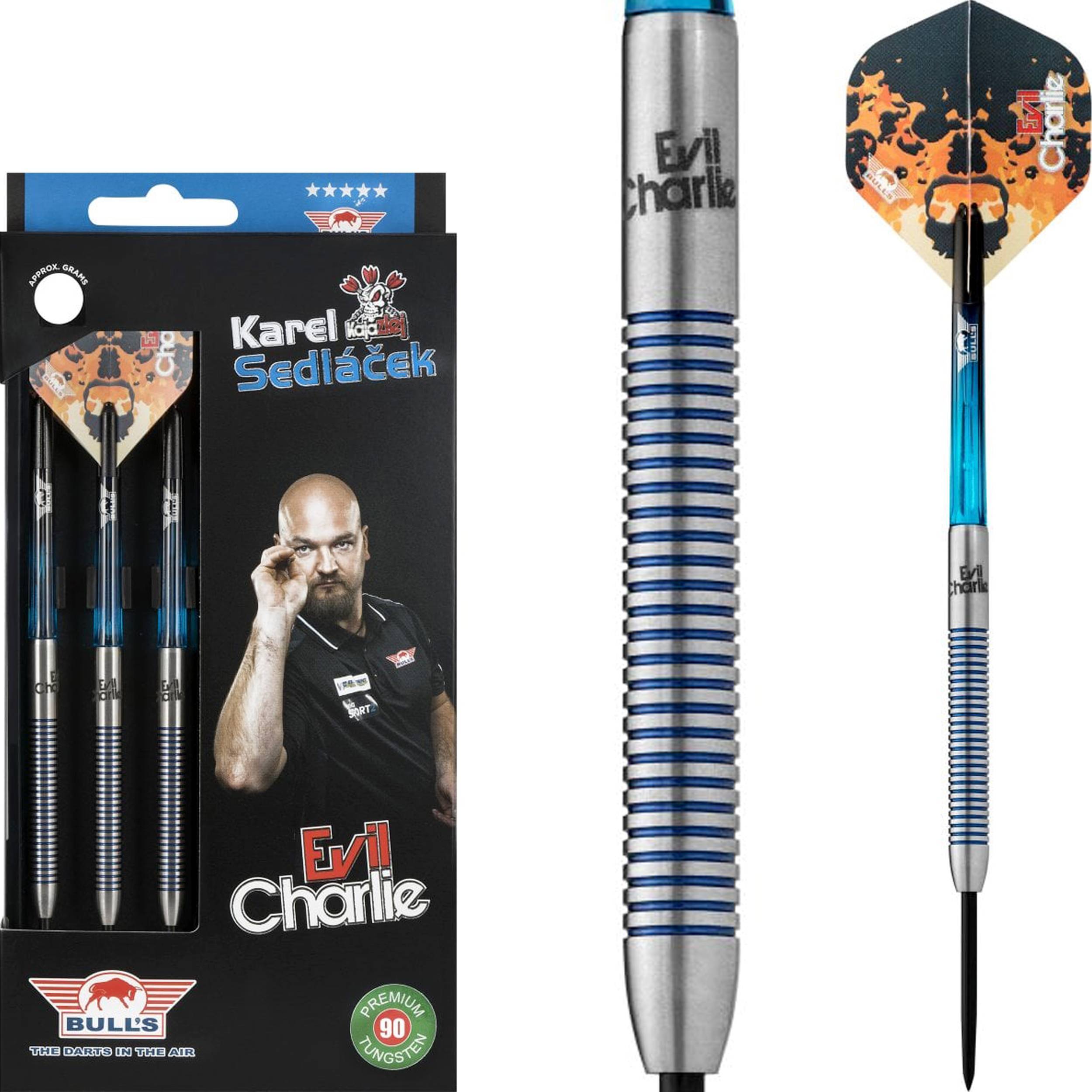 Bull's NL - Karel Sedláček 90% - Steeldart