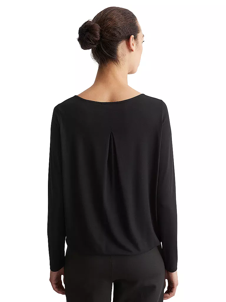 MARC O'POLO Langarmshirt schwarz