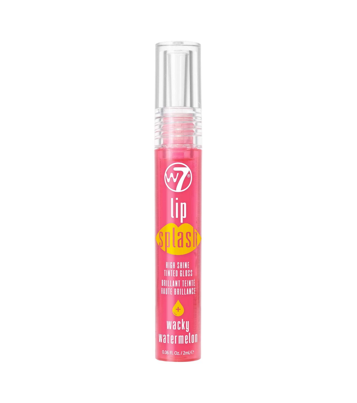 W7 - Brilho Labial Lip Splash - Wacky Watermelon