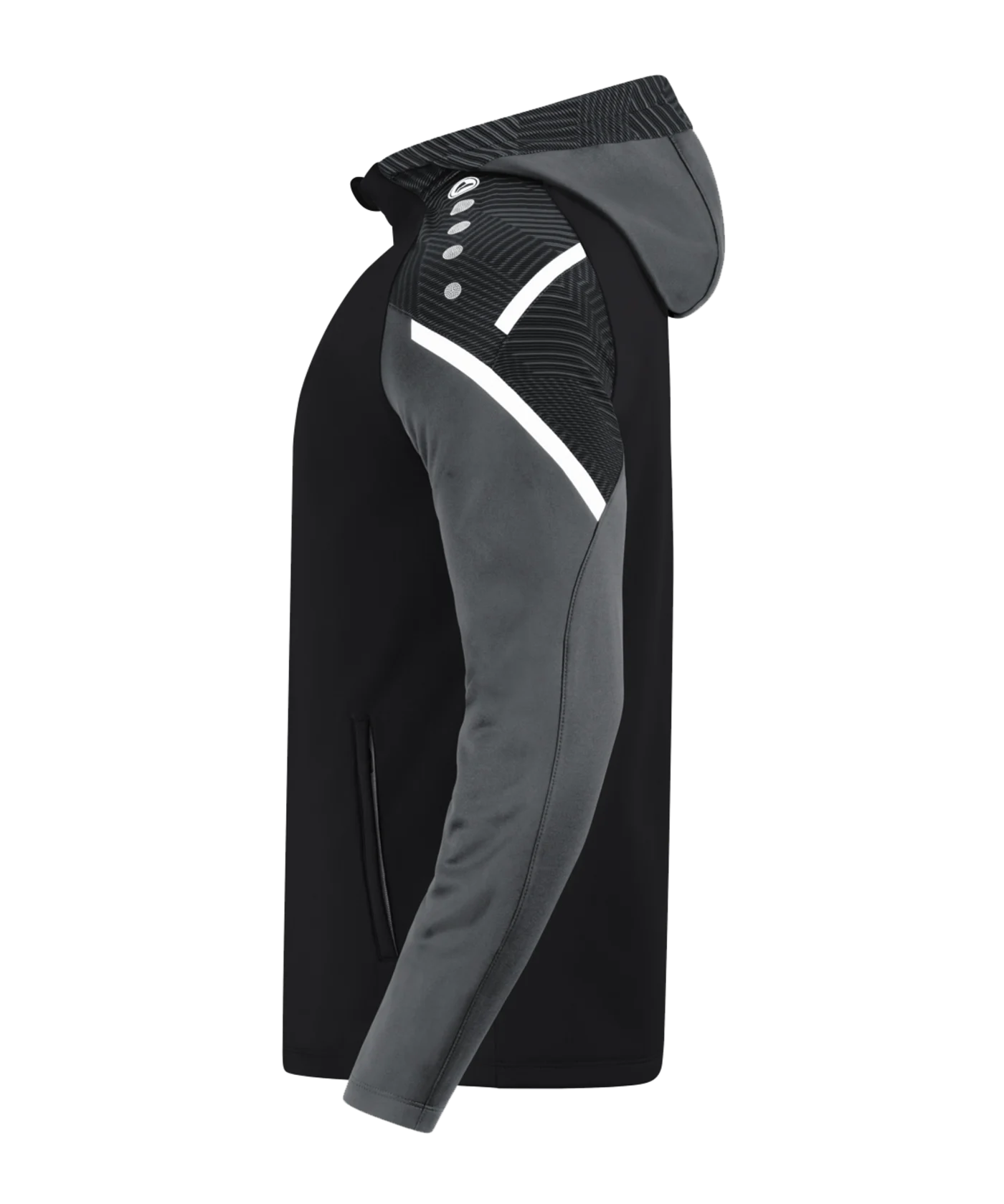 JAKO Performance Kapuzenjacke Schwarz F804
