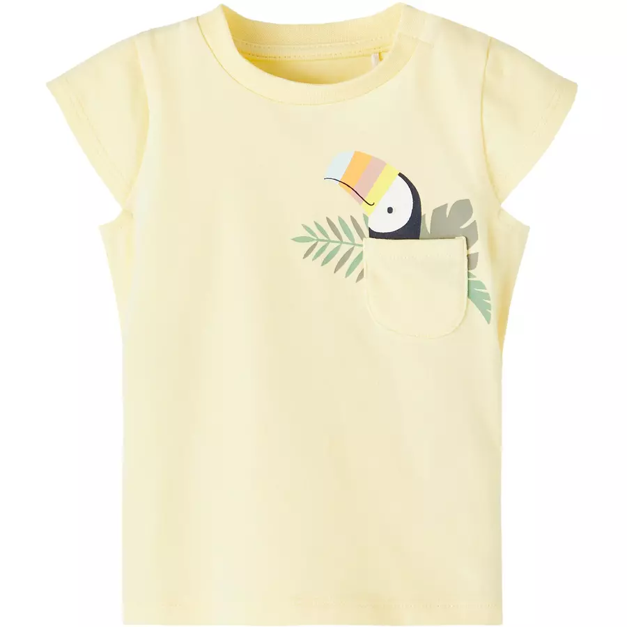 name it T-Shirt Nbfjanna Double Cream