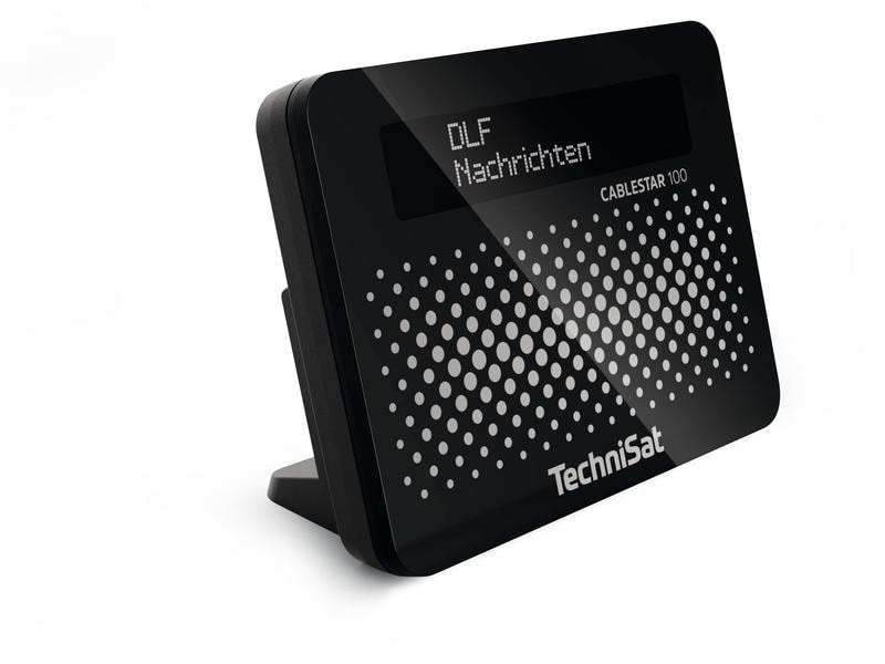 Technisat Radio-Tuner Cablestar 100 Schwarz Digitalradio-Empfangsteil mit AAC für unverschlüsselte digitale Radioprogramme via Kabel EAN