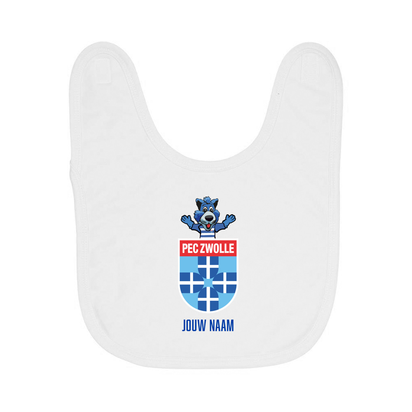 PEC Zwolle Slabbetje Gepersonaliseerd