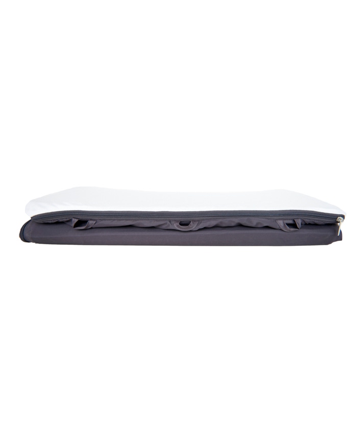 Prénatal campingbed matras + matrashoes / hoeslaken voor veilig gebruik Grey