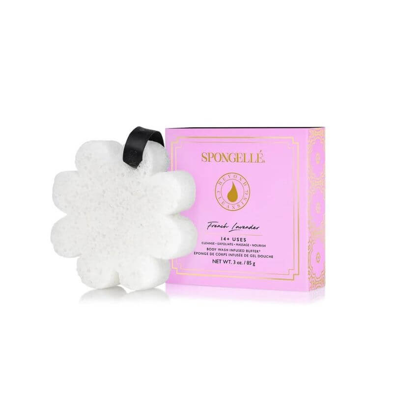 Éponge Infusée Lavande Française Collection Fleur Spongellé