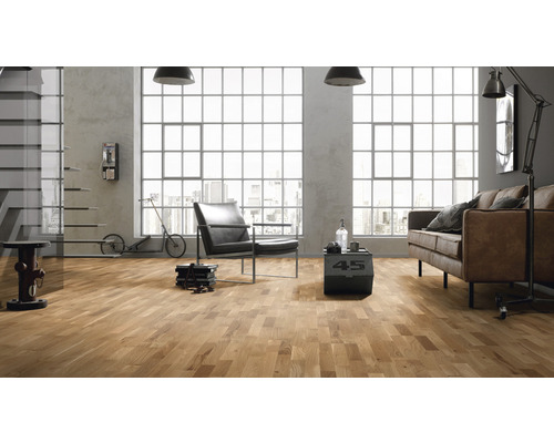 Parket 13.0 Eiken Scheepsdek 3-Strook Expressief