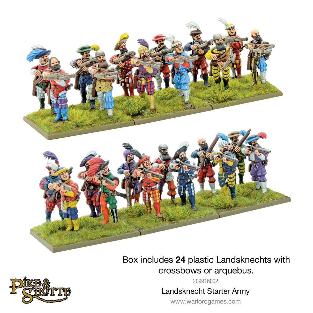 Pike & Shotte - Landsknecht Starter Army