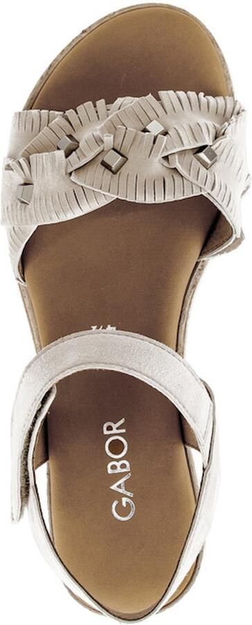 Gabor 704 Sandalen Dames Beige