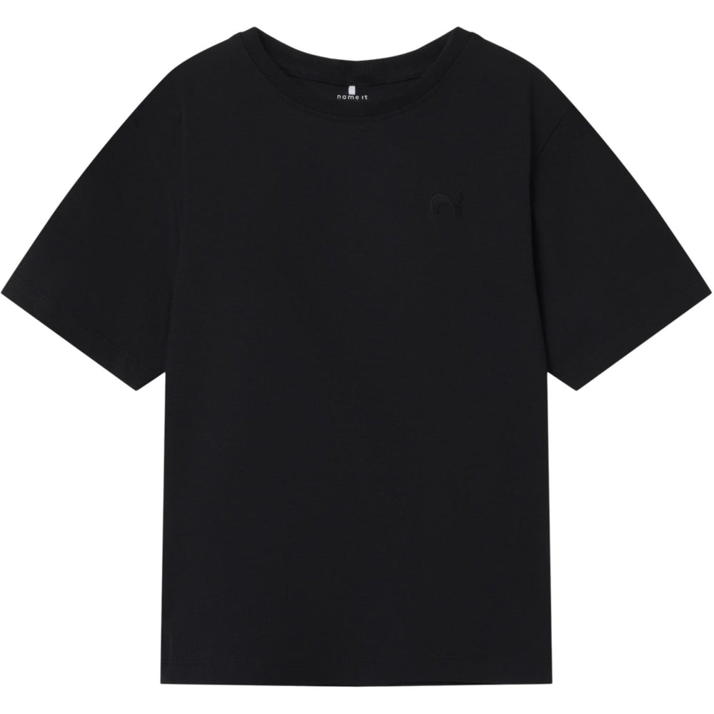 Køb Name It Black Greg Nreg T-Shirt Noos