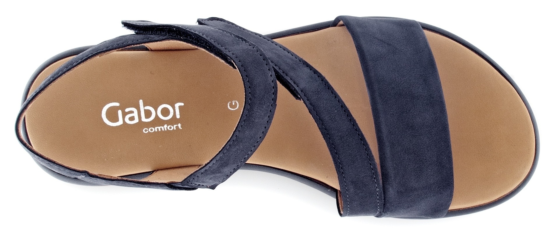Gabor Riemchensandale »RHODOS«  , Sommerschuh, Sandalette, Keilabsatz, in Bequemweite G (weit)