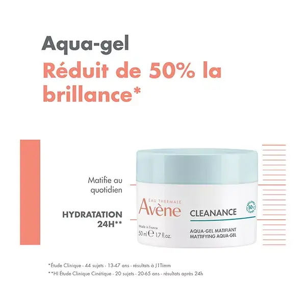 Avène Cleanance Gel Matificante Aqua-Gel 50ml