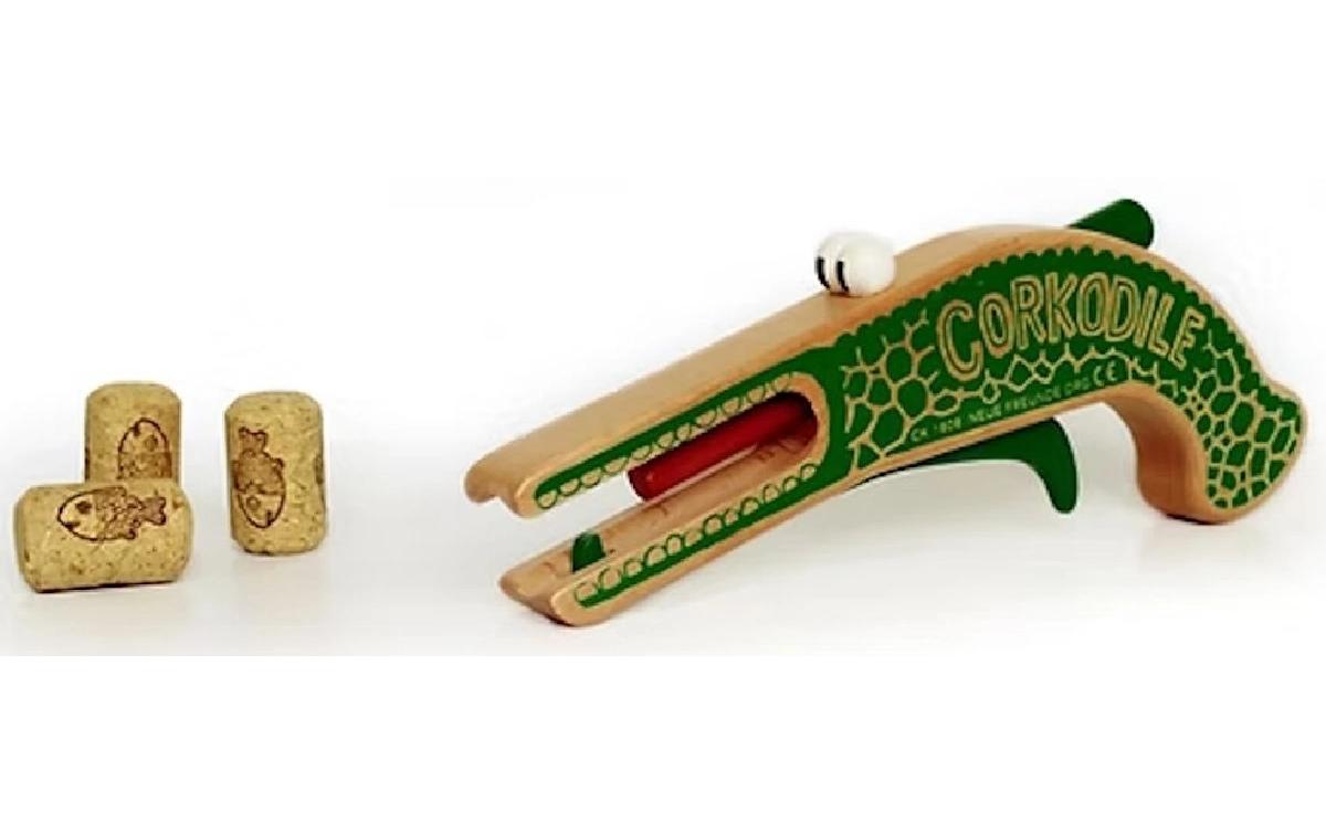 CorkodileKorkenpistole aus Holz