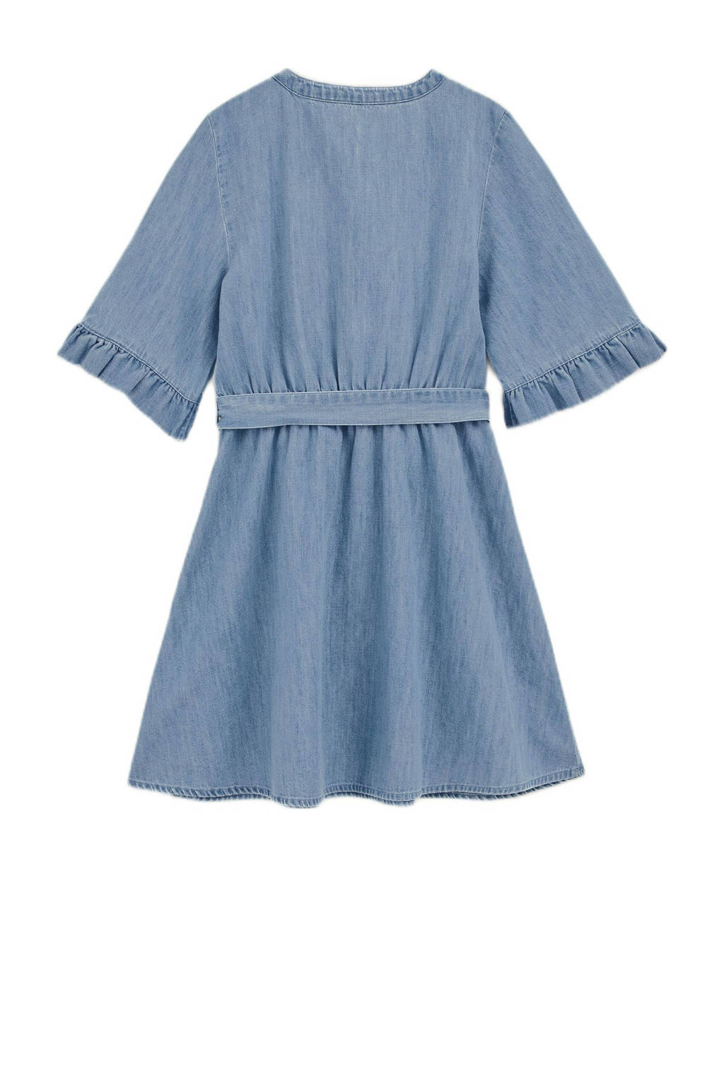 WE Fashion spijkerjurk light blue denim