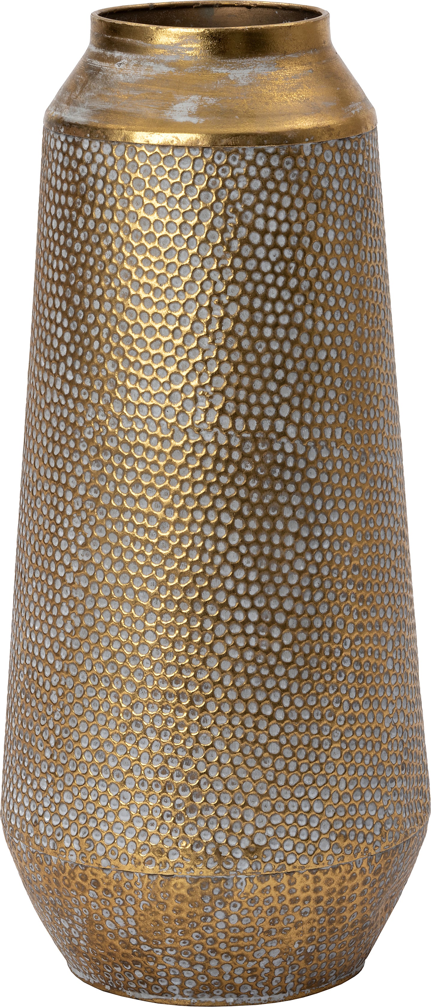 Intratuin vaas Roos goud D 21 H 47,5 cm