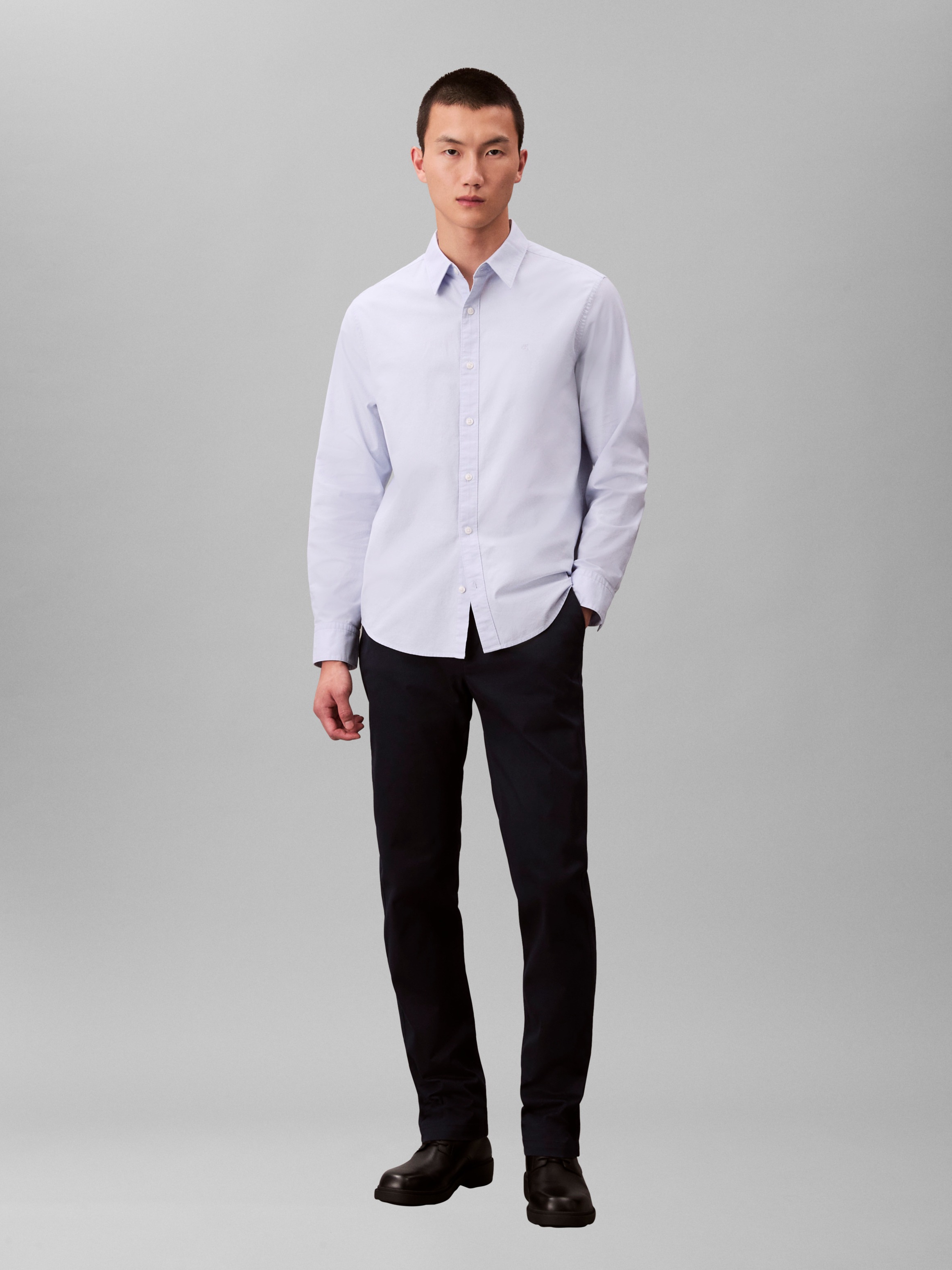 Calvin Klein Chinohose »SLM CTTN STRTCH CHN«  Mit Gürtelschlaufen