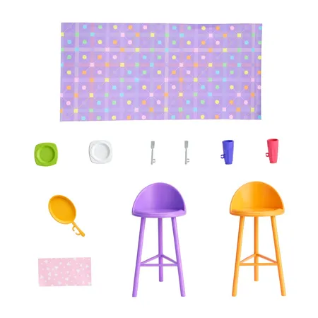 Barbie Ferienhaus Puppe und Spielset