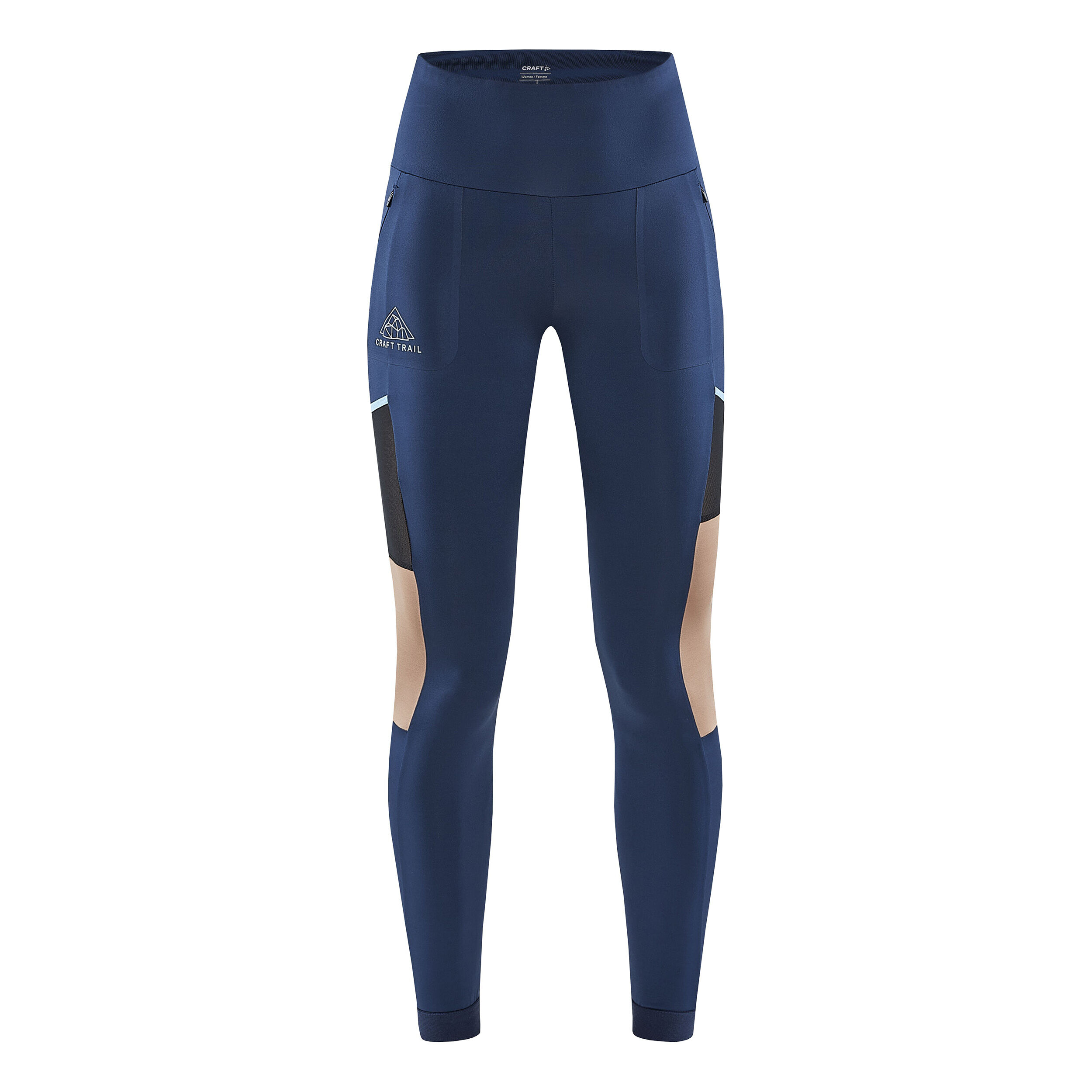 Craft Pro Trail Collant Tight Femmes - Bleu , Marron