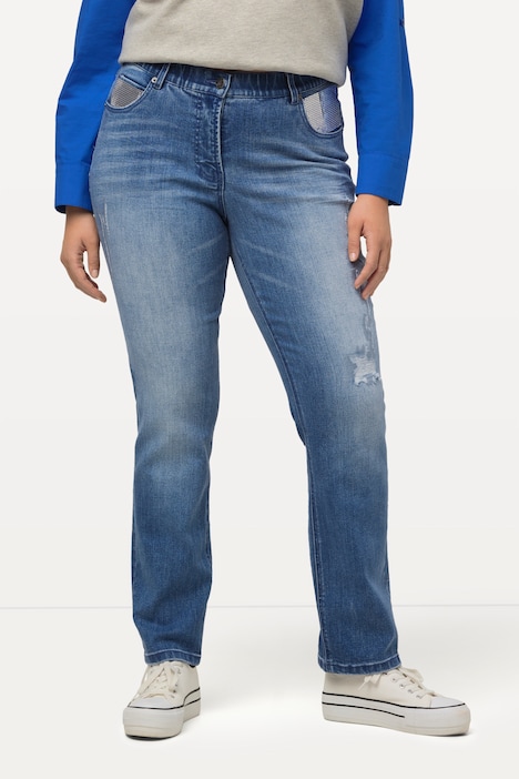 Jeans Sammy, Destroy-Effekte, schmales Bein, Stretch