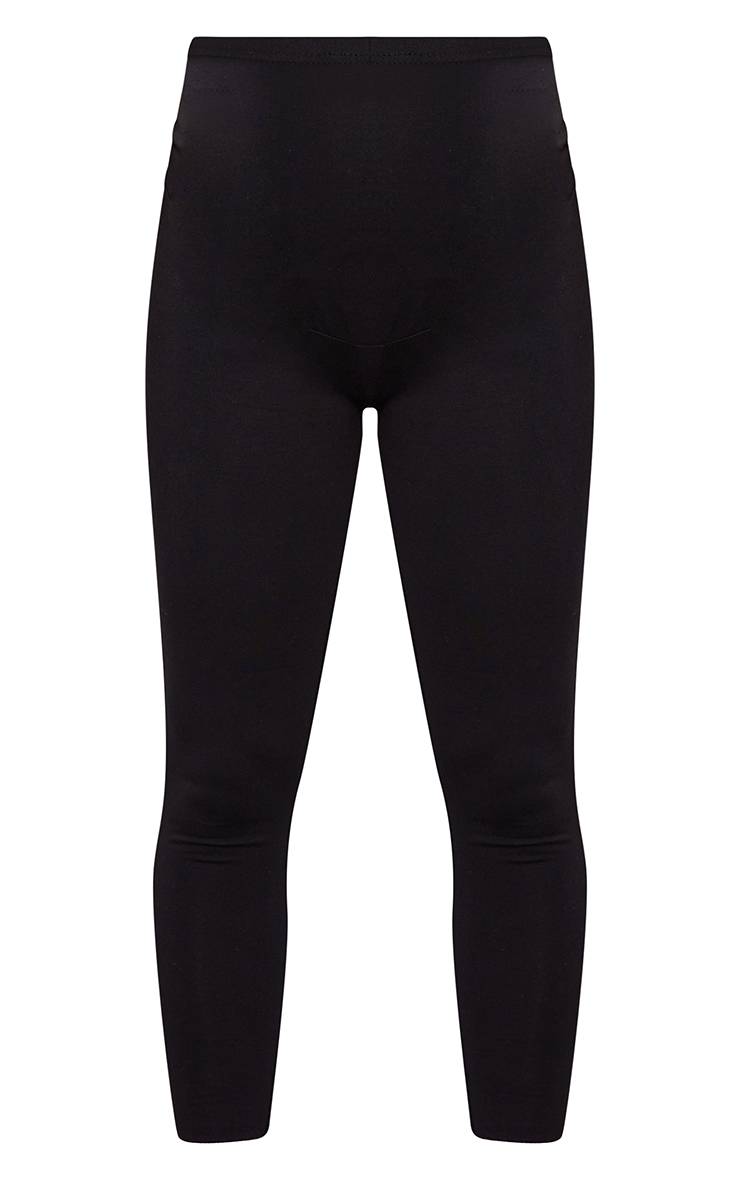 Noir Legging De Maternité Basique En Jersey