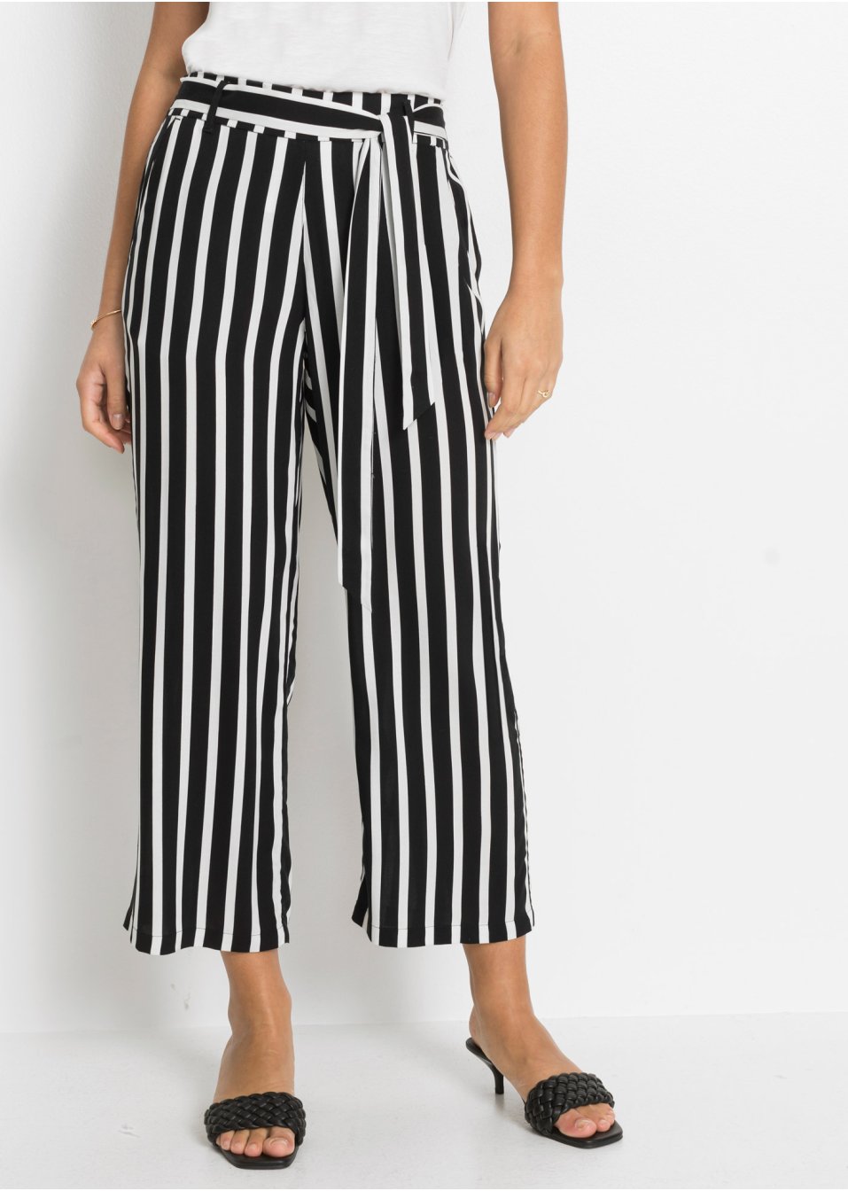Pantalon taille haute