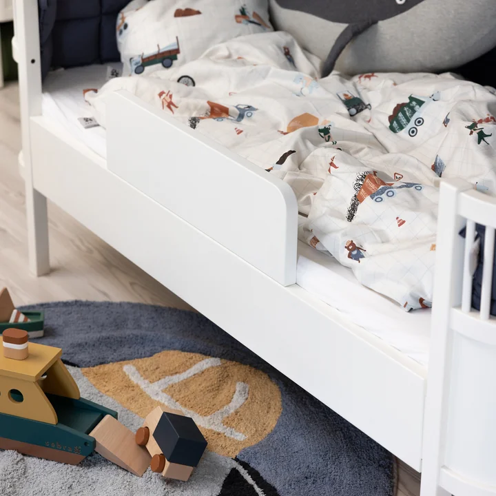 Sebra - Flex Stützbrett / Rausfallschutz für das Sebra Bett Junior & Grow, weiss