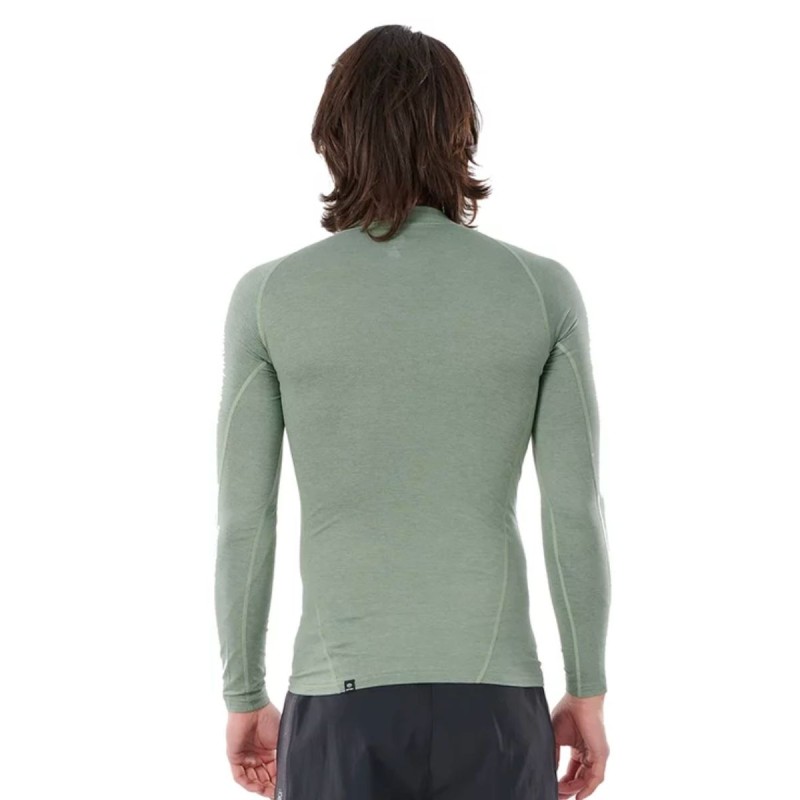 Top Lycra Manches Longues RipCurl Dawn Patrol Perf 2023 - Vert - The Corner Shop